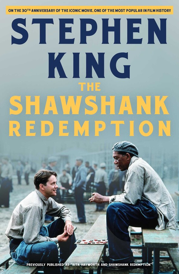 The Shawshank Redemption 30th Anniversary Paperback Art